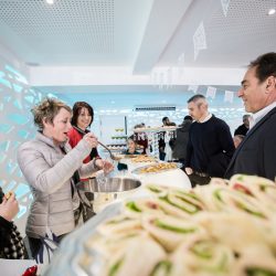 réception fête buffet - salle des fêtes isère