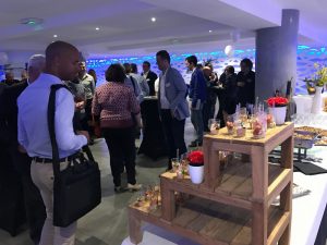 buffet verrines fête - salle de réception isère