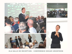 La salle de réception Conférence Edgar Grospiron