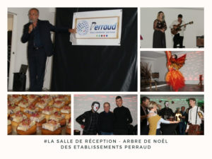 La salle de réception Arbre de Noël Perraud